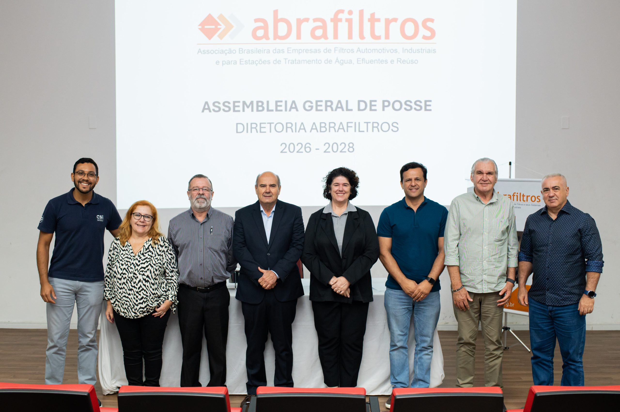 Tomou posse hoje a Diretoria Abrafiltros – Triênio 2026–2028!