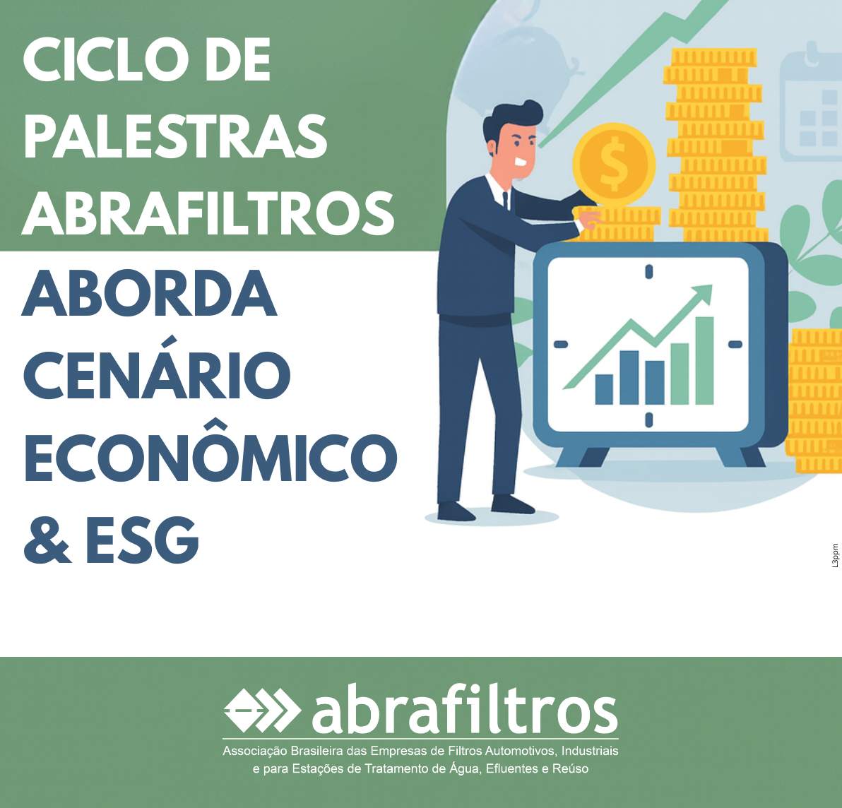 Ciclo de Palestras Abrafiltros aborda cenário econômico e ESG